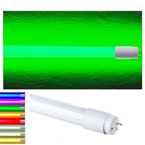 Lâmpada Led Tubular T8 18w 120cm Neon Verde